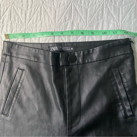 Zara Skinny Leather Pants - Picture 9 of 11
